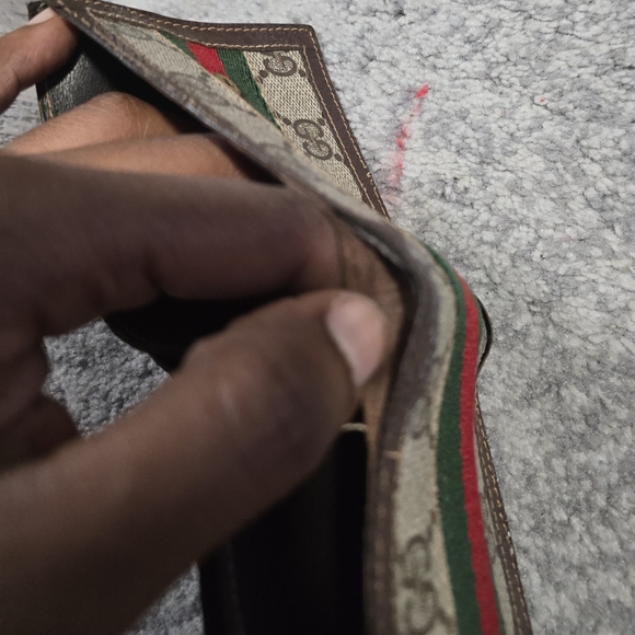 GUCCI Vintage Sherry Line Mens Wallet - Picture 9 of 12